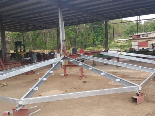 Techo Kiosko - Plaza A§asco Fab 02
